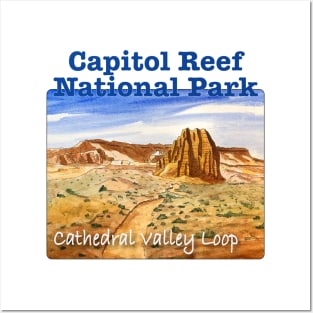 Cathedral Valley, Capitol Reef National Park Posters and Art